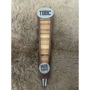 TBBC Tampa Bay Brewing Company Blank Wood Beer Tap Handle Insert Any Graphic